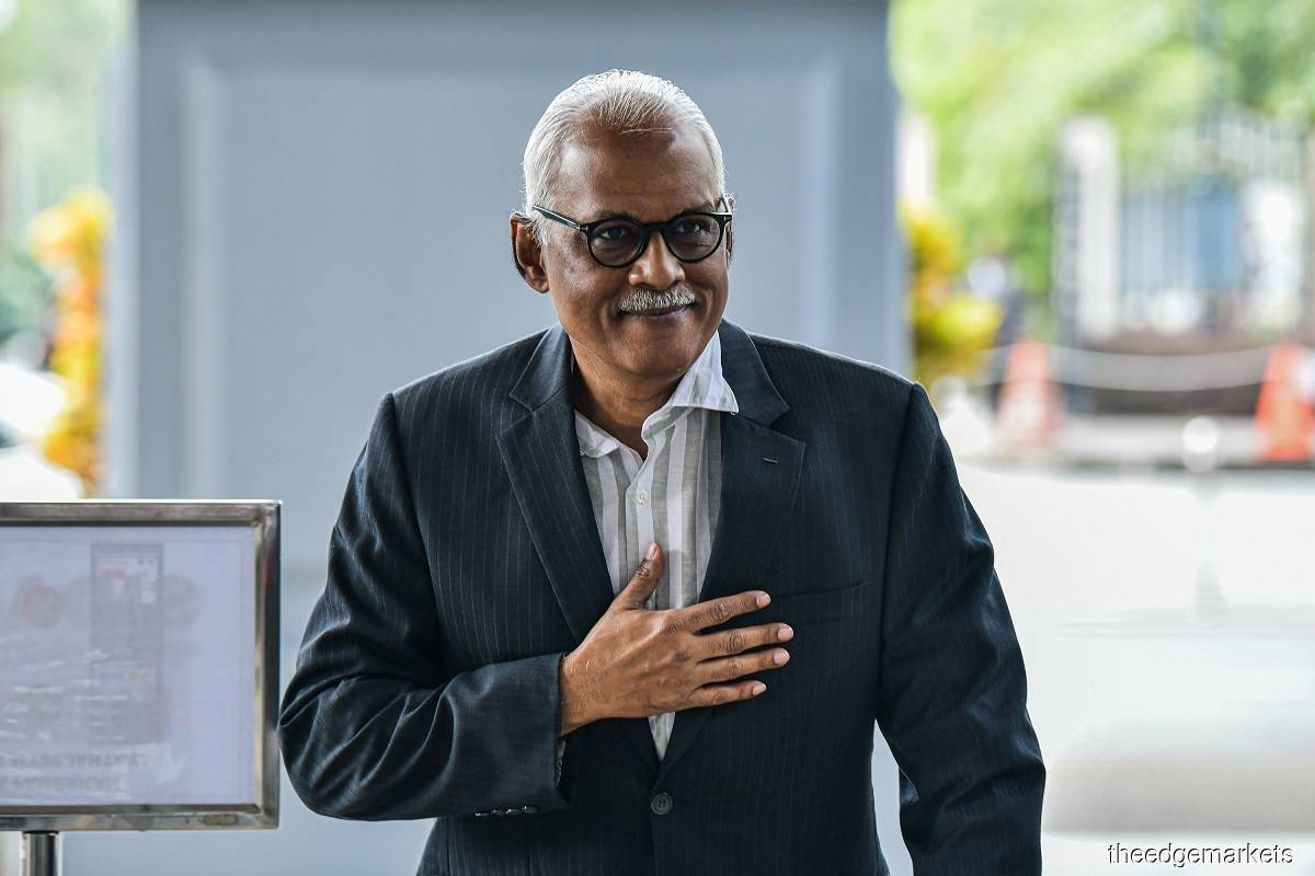 Incumbent Member of Parliament for Klang Charles Santiago (Photo by Zahid Izzani Mohd Said/The Edge)